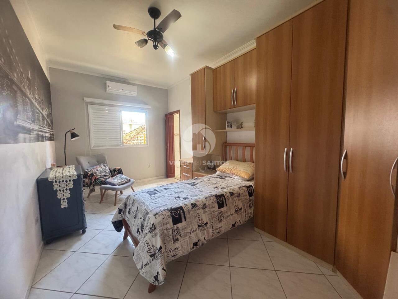 Casa Sobreposta Alta 3 dormitórios, 2 Vagas e Área Gourmet com Churrasqueira - Marapé Santos SP em Marapé, Santos — foto 17