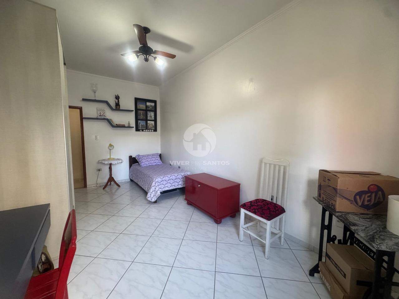 Casa Sobreposta Alta 3 dormitórios, 2 Vagas e Área Gourmet com Churrasqueira - Marapé Santos SP em Marapé, Santos — foto 21