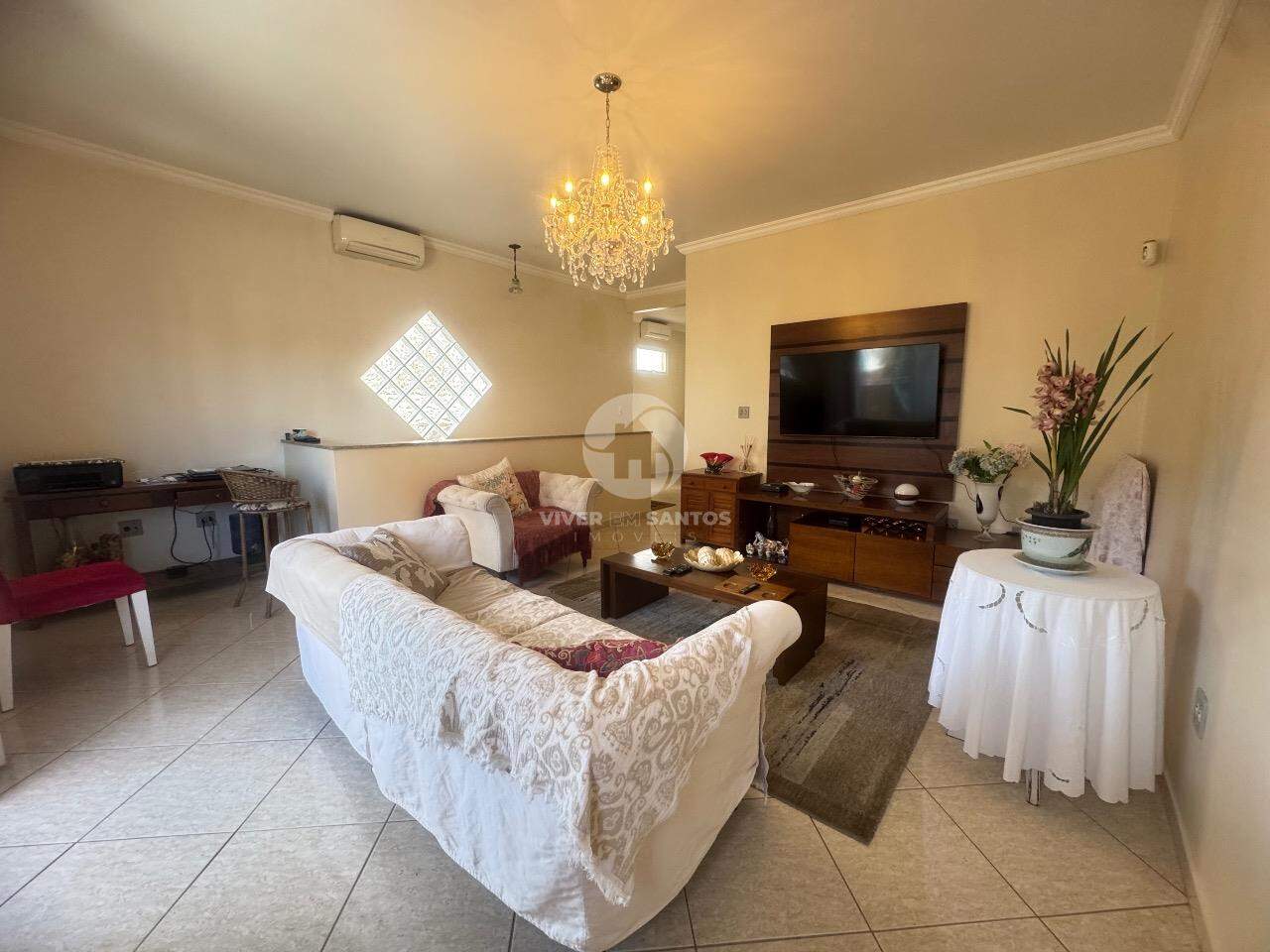 Casa Sobreposta Alta 3 dormitórios, 2 Vagas e Área Gourmet com Churrasqueira - Marapé Santos SP em Marapé, Santos — foto 3