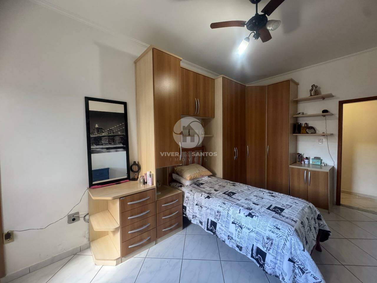 Casa Sobreposta Alta 3 dormitórios, 2 Vagas e Área Gourmet com Churrasqueira - Marapé Santos SP em Marapé, Santos — foto 18