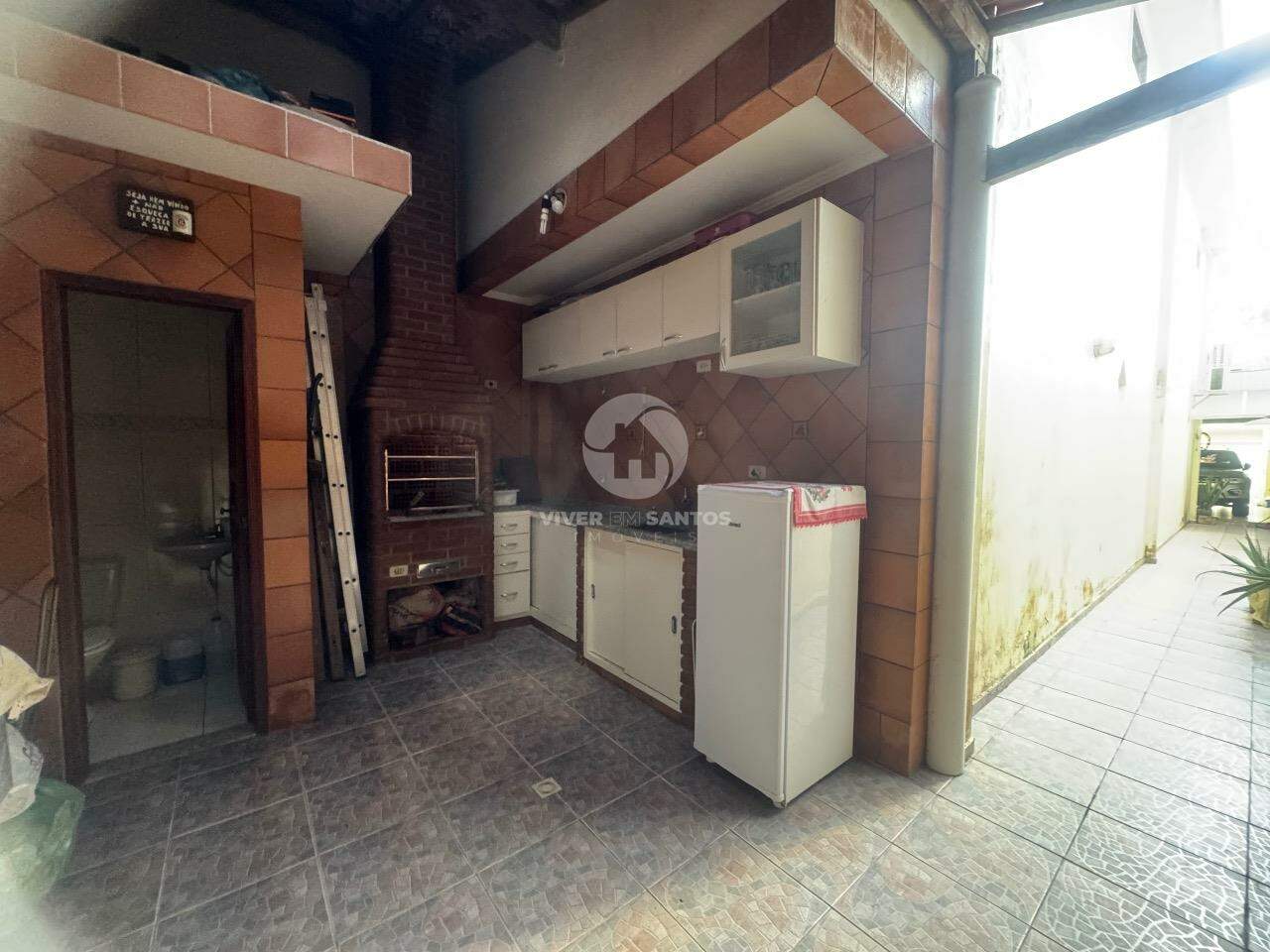 Casa Sobreposta Alta 3 dormitórios, 2 Vagas e Área Gourmet com Churrasqueira - Marapé Santos SP em Marapé, Santos — foto 24