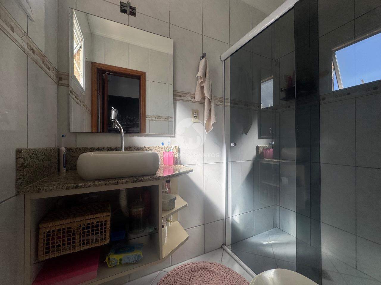 Casa Sobreposta Alta 3 dormitórios, 2 Vagas e Área Gourmet com Churrasqueira - Marapé Santos SP em Marapé, Santos — foto 8