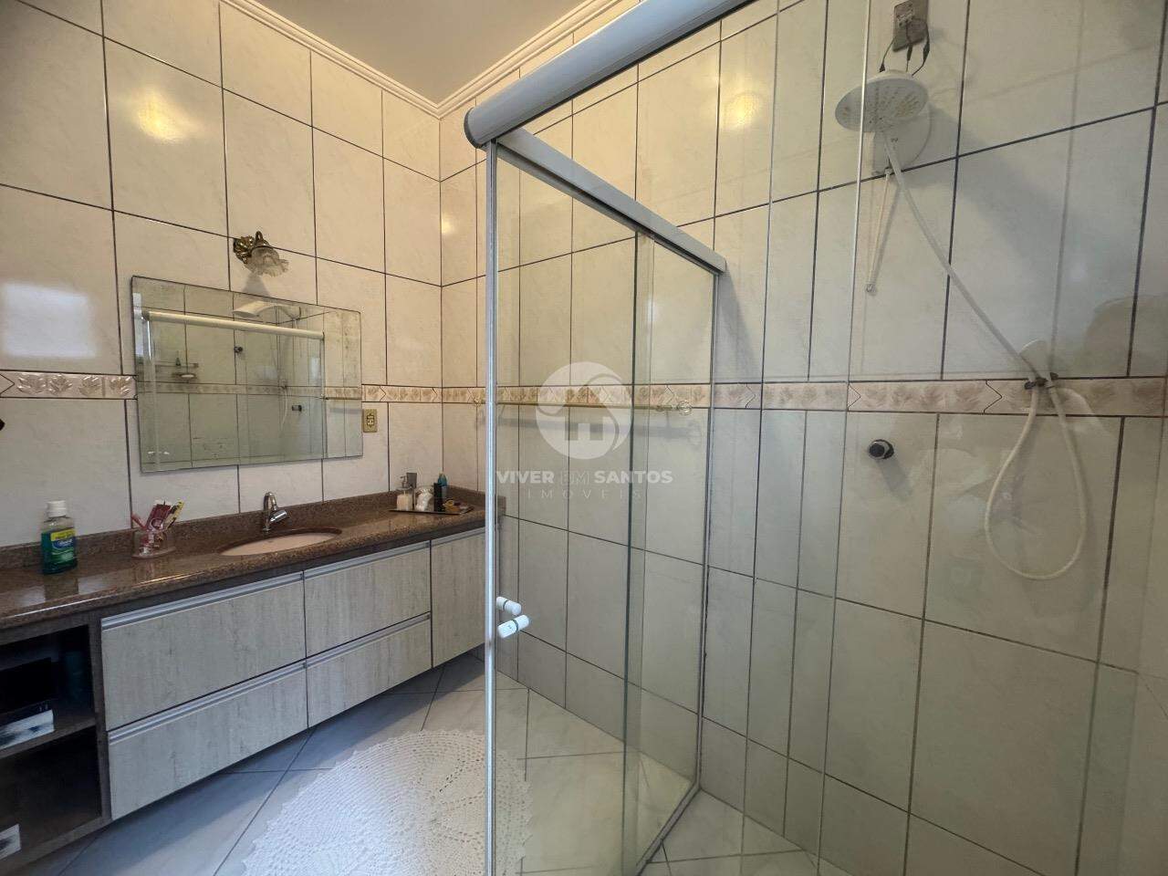 Casa Sobreposta Alta 3 dormitórios, 2 Vagas e Área Gourmet com Churrasqueira - Marapé Santos SP em Marapé, Santos — foto 19