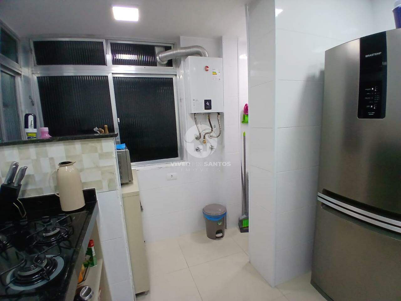 Apartamento 2 Dormitórios, Suíte, 1 Vaga e Varanda na Pompéia - Santos SP em Pompéia, Santos — foto 17