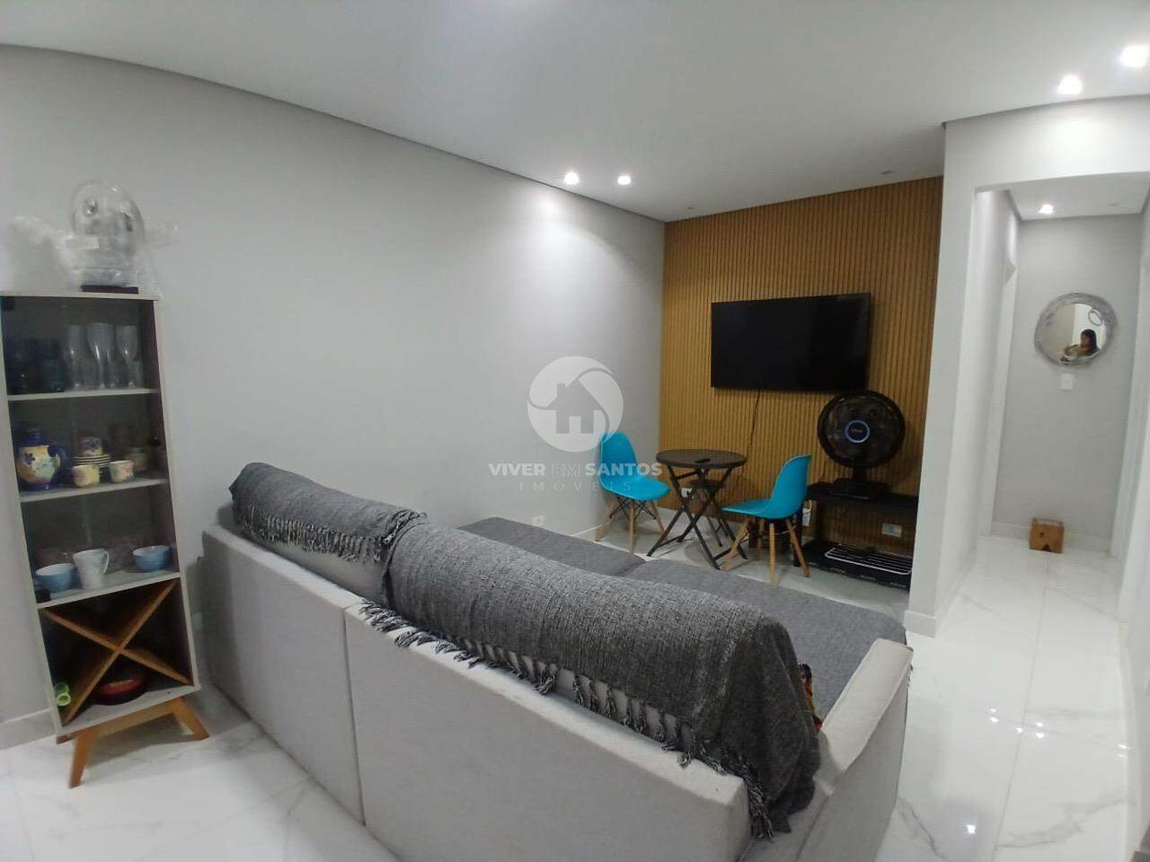 Apartamento 2 Dormitórios, Suíte, 1 Vaga e Varanda na Pompéia - Santos SP em Pompéia, Santos — foto 4