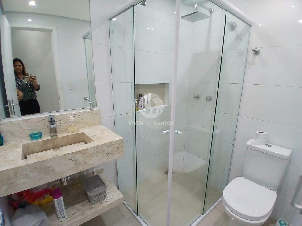Apartamento 2 Dormitórios, Suíte, 1 Vaga e Varanda na Pompéia - Santos SP em Pompéia, Santos — foto 14