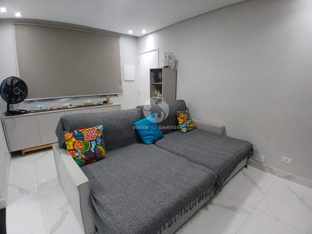 Apartamento 2 Dormitórios, Suíte, 1 Vaga e Varanda na Pompéia - Santos SP em Pompéia, Santos — foto 5