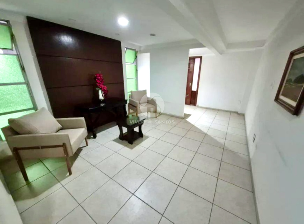 Apartamento 1 Dormitório, 100 Metros da Praia e Excelente Potencial de Modernização na Aparecida - Santos SP em Aparecida, Santos — foto 10