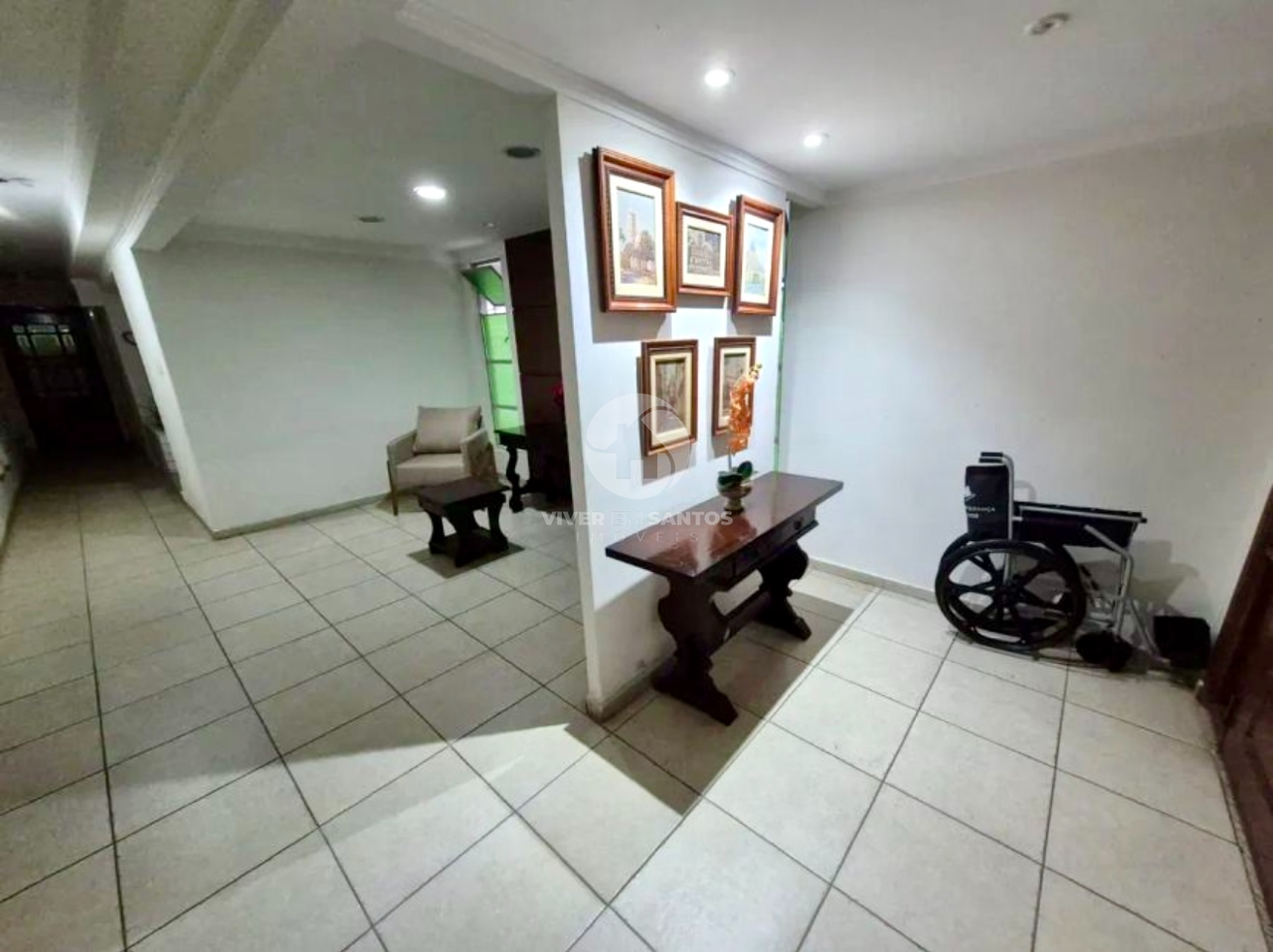 Apartamento 1 Dormitório, 100 Metros da Praia e Excelente Potencial de Modernização na Aparecida - Santos SP em Aparecida, Santos — foto 9