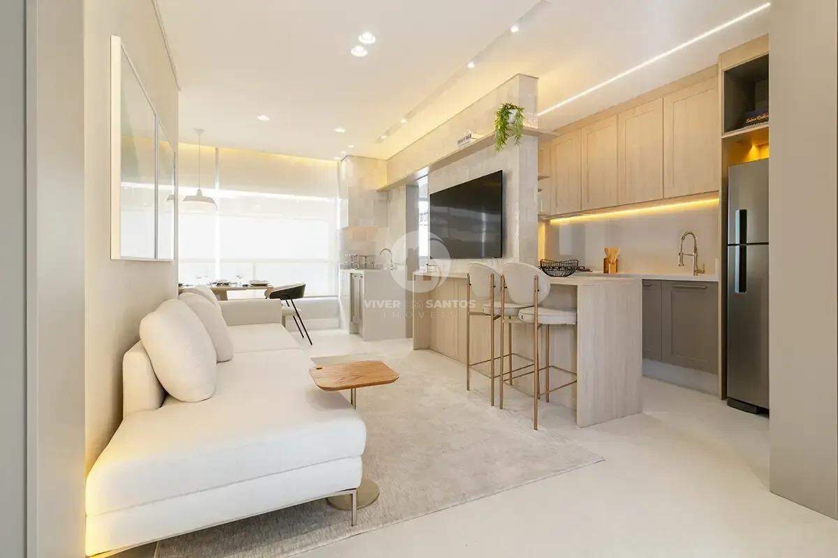 Apartamento 1 Suíte, Empreendimento Novo e Lazer Completo no Marapé - Santos SP Apartamento 50 m², 1 Suíte e Varanda Gourmet no Marapé - Santos SP em Marapé, Santos — foto 5