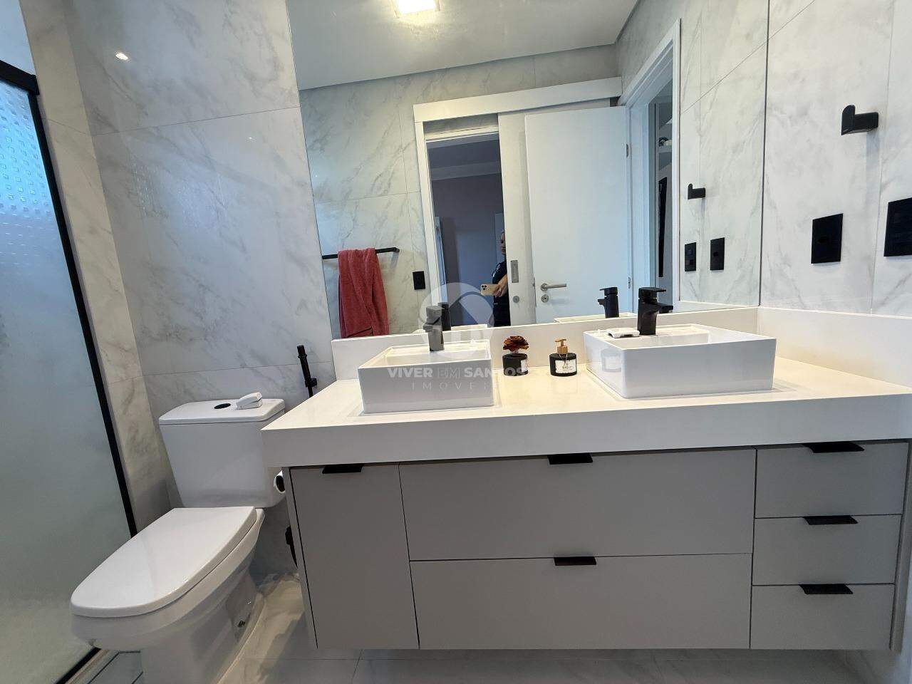 Apartamento 3 Dormitórios, 2 Vagas, Vista Panorâmica para o Mar e Lazer Completo na Aparecida - Santos SP em Aparecida, Santos — foto 24