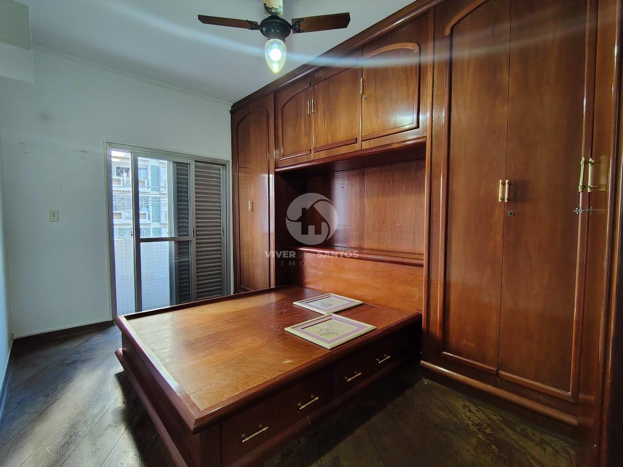 Apartamento 2 Dormitórios, Suíte, de Frente e Próximo à Praia no José Menino - Santos SP em José Menino, Santos — foto 13