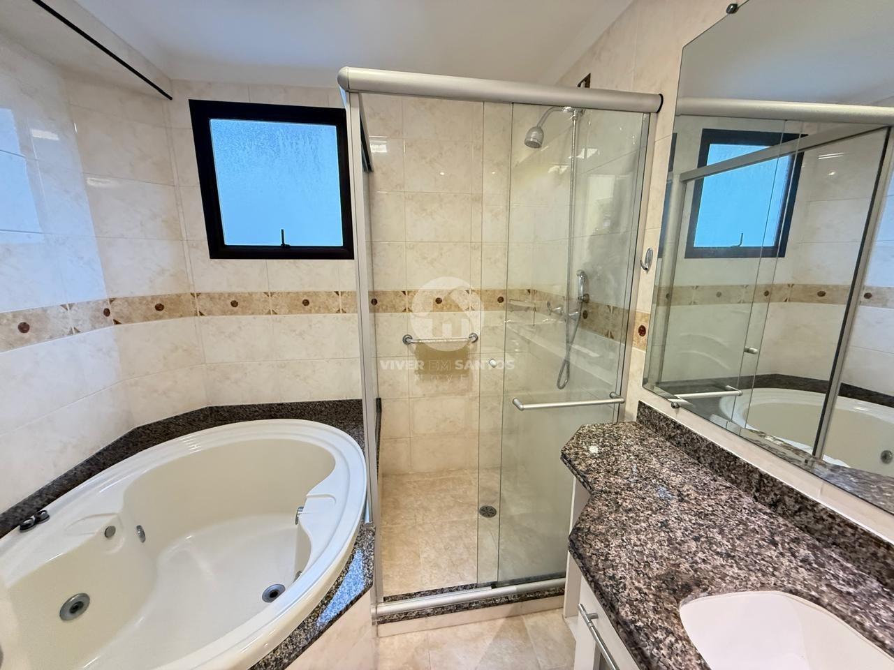 Apartamento 3 Suítes, 2 Vagas, Varanda e Lazer Completo no Gonzaga - Santos SP em Gonzaga, Santos — foto 16
