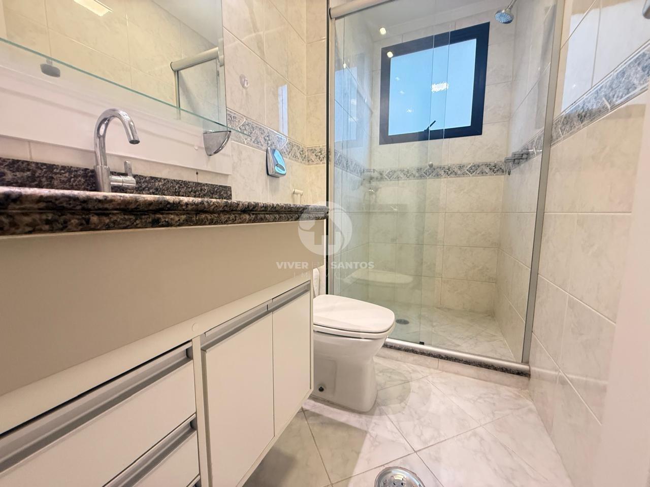 Apartamento 3 Suítes, 2 Vagas, Varanda e Lazer Completo no Gonzaga - Santos SP em Gonzaga, Santos — foto 13
