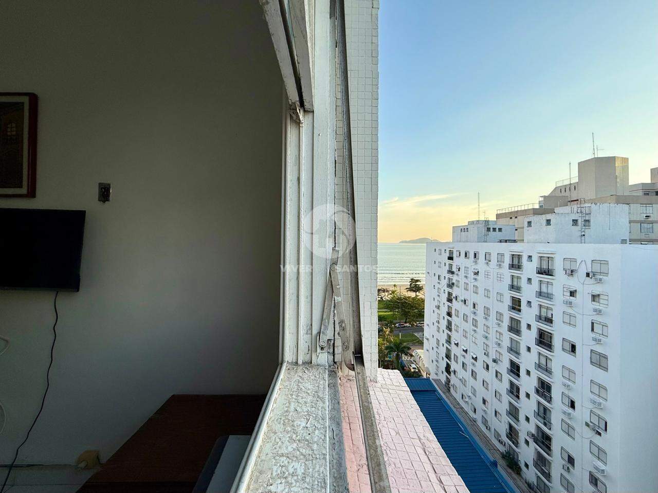 Apartamento 1 Dormitório, Frente Mar e Excelente Localização no Embaré - Santos SP em Embaré, Santos — foto 4