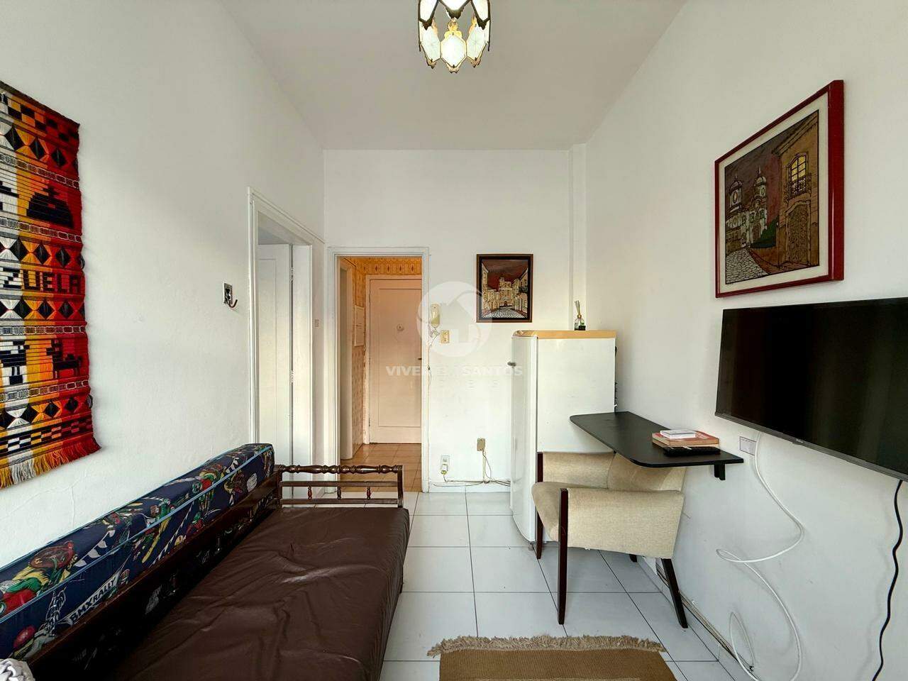 Apartamento 1 Dormitório, Frente Mar e Excelente Localização no Embaré - Santos SP em Embaré, Santos — foto 5