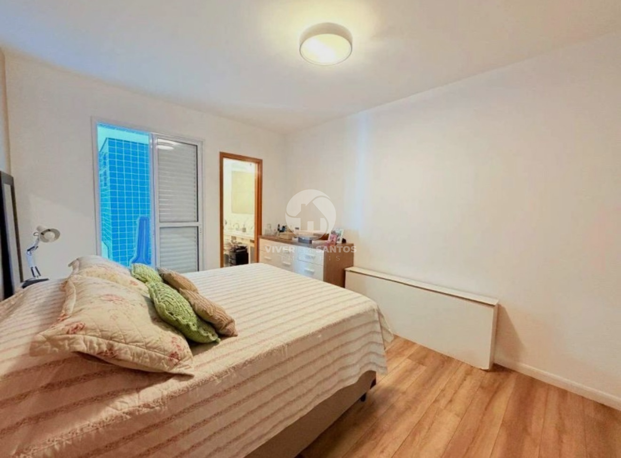 Apartamento 2 Suítes, Varanda Gourmet e Lazer Completo na Aparecida - Santos SP em Aparecida, Santos — foto 7