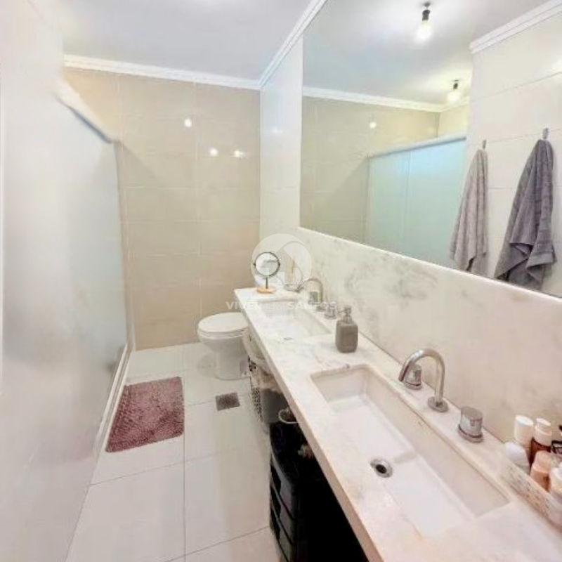 Apartamento 2 Suítes, Varanda Gourmet e Lazer Completo na Aparecida - Santos SP em Aparecida, Santos — foto 8