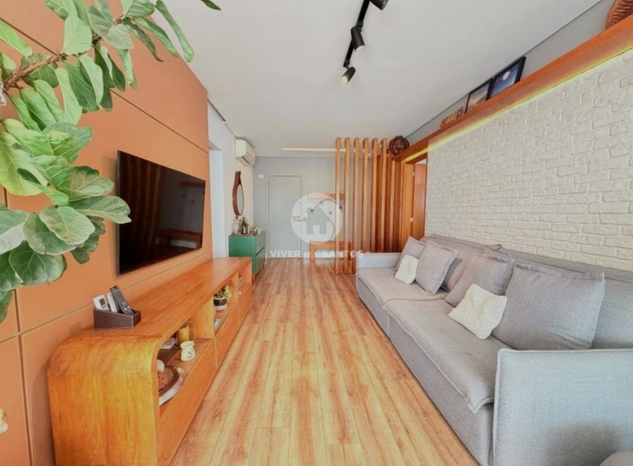 Apartamento 2 Suítes, Varanda Gourmet e Lazer Completo na Aparecida - Santos SP em Aparecida, Santos — foto 2