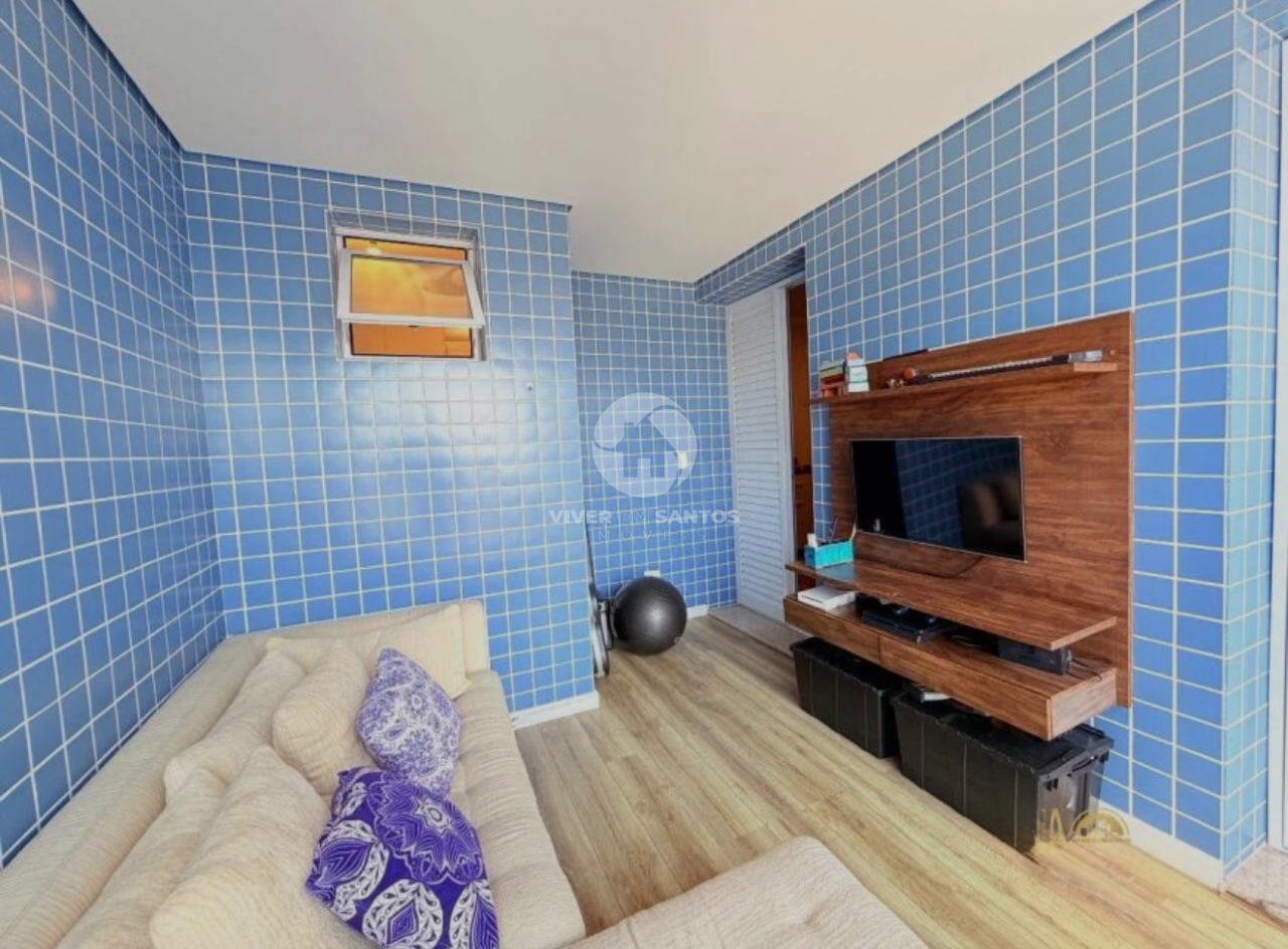 Apartamento 2 Suítes, Varanda Gourmet e Lazer Completo na Aparecida - Santos SP em Aparecida, Santos — foto 15