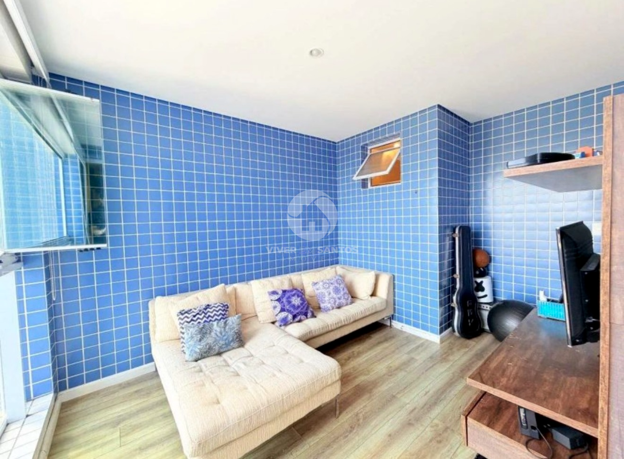 Apartamento 2 Suítes, Varanda Gourmet e Lazer Completo na Aparecida - Santos SP em Aparecida, Santos — foto 14