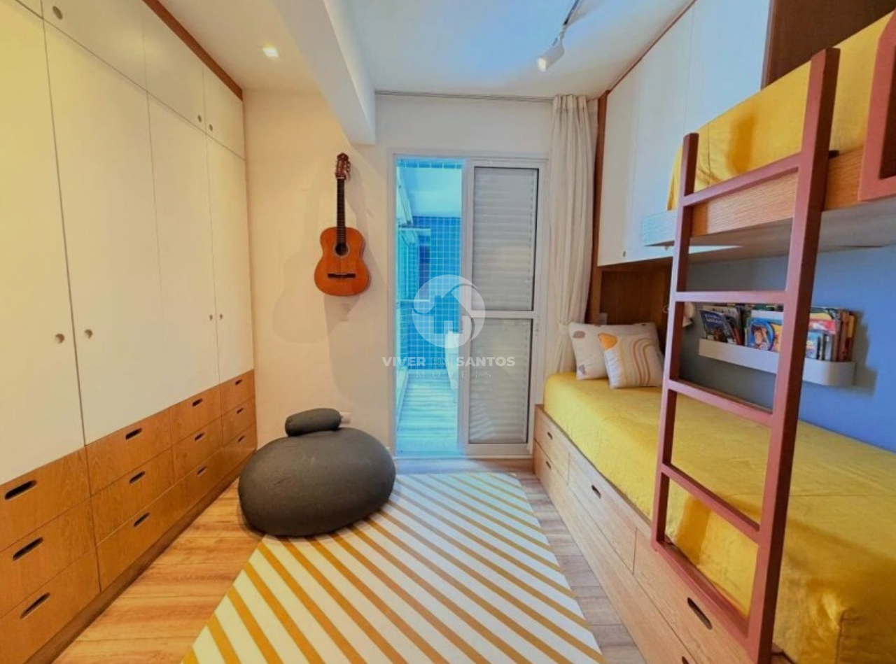 Apartamento 2 Suítes, Varanda Gourmet e Lazer Completo na Aparecida - Santos SP em Aparecida, Santos — foto 10