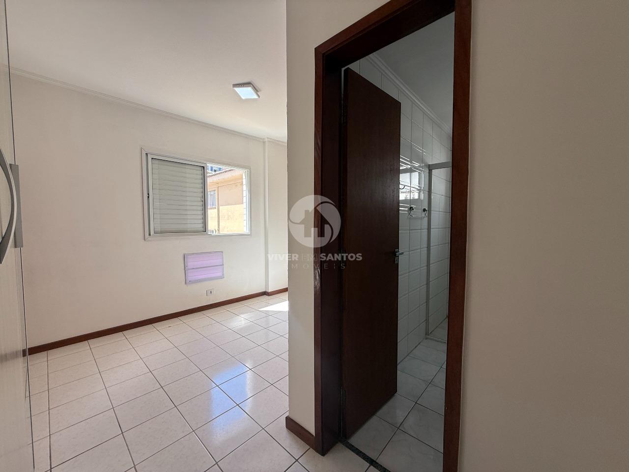 Apartamento 2 Dormitórios, Vaga Demarcada e Elevador no Campo Grande - Santos SP em Campo Grande, Santos — foto 13