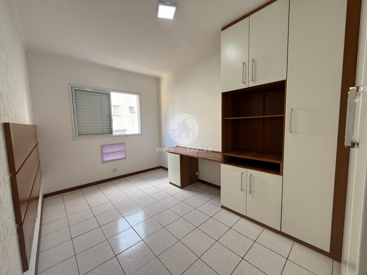Apartamento 2 Dormitórios, Vaga Demarcada e Elevador no Campo Grande - Santos SP em Campo Grande, Santos — foto 20