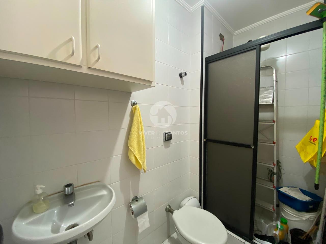 Apartamento 2 Dormitórios, Suíte, Garagem Fechada e 2 Quadras da Praia no Embaré - Santos SP em Embaré, Santos — foto 17