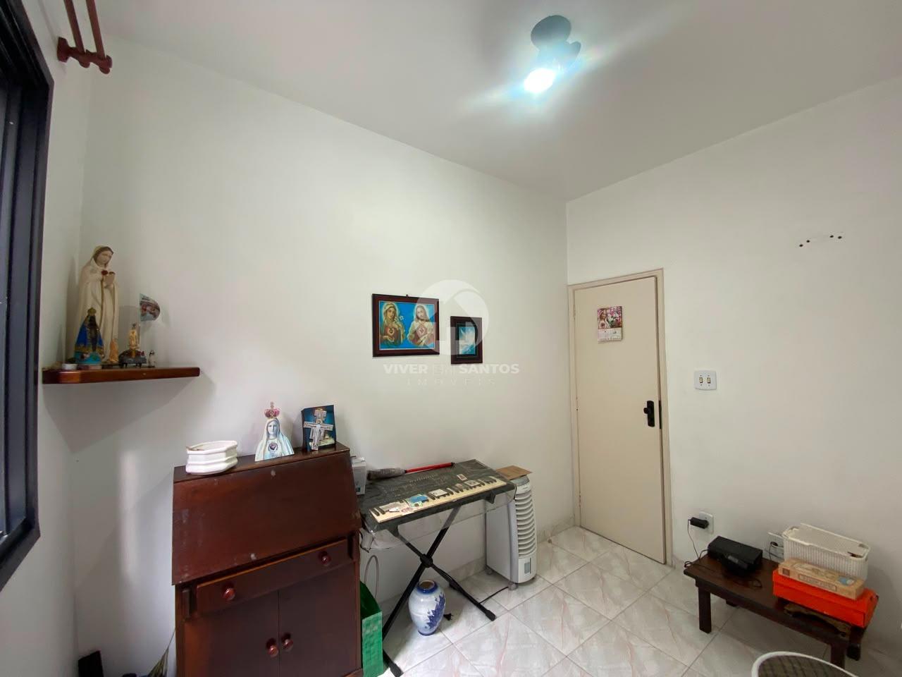 Apartamento 2 Dormitórios, Suíte, Garagem Fechada e 2 Quadras da Praia no Embaré - Santos SP em Embaré, Santos — foto 16
