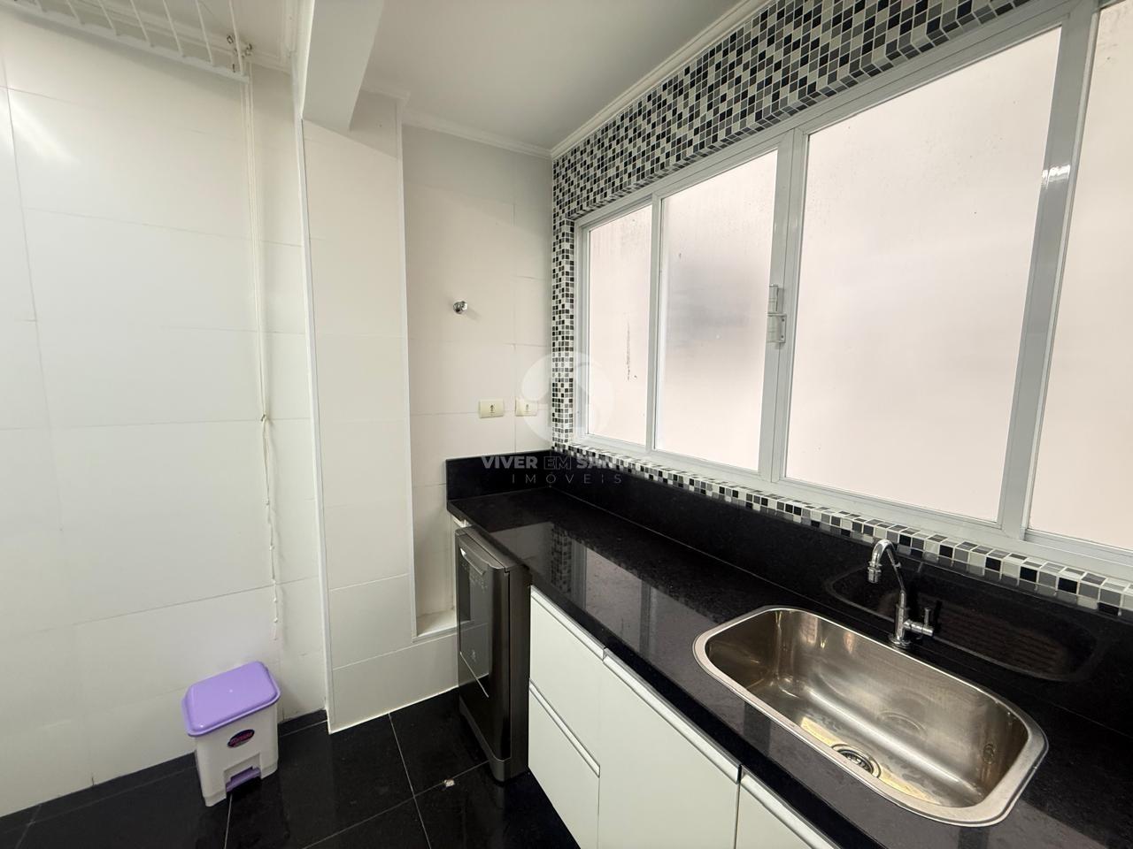 Apartamento 2 Dormitórios, Suíte, Porteira Fechada e 1 Quadra da Praia no Gonzaga - Santos SP em Gonzaga, Santos — foto 19