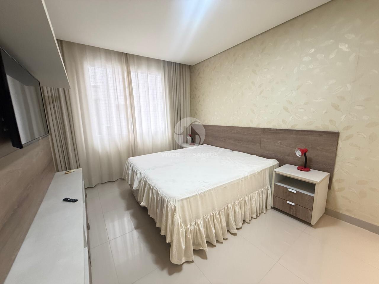 Apartamento 2 Dormitórios, Suíte, Porteira Fechada e 1 Quadra da Praia no Gonzaga - Santos SP em Gonzaga, Santos — foto 11