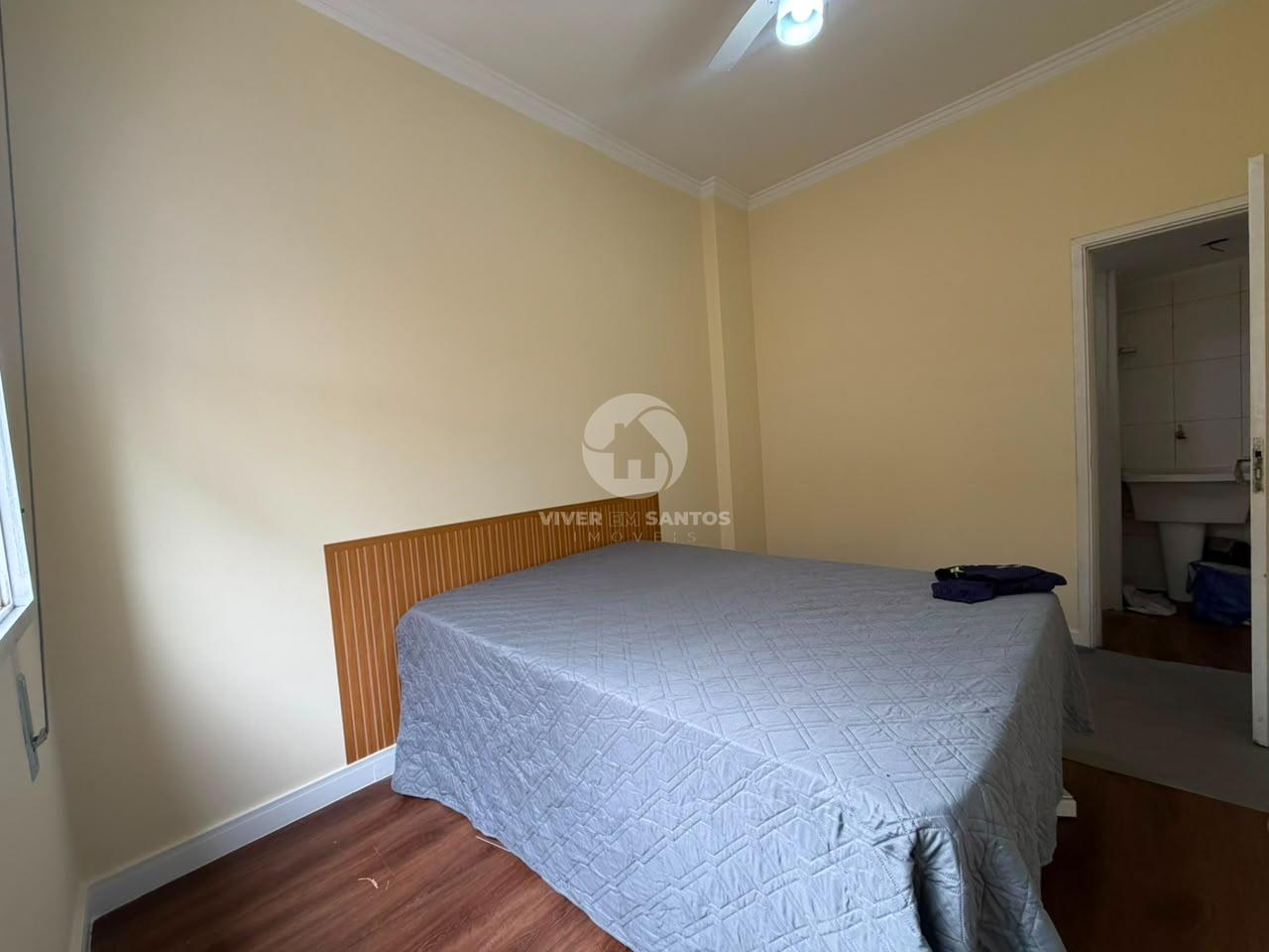 Apartamento 1 Dormitório, Reformado e Frente Mar - Santos SP em Boqueirão, Santos — foto 5