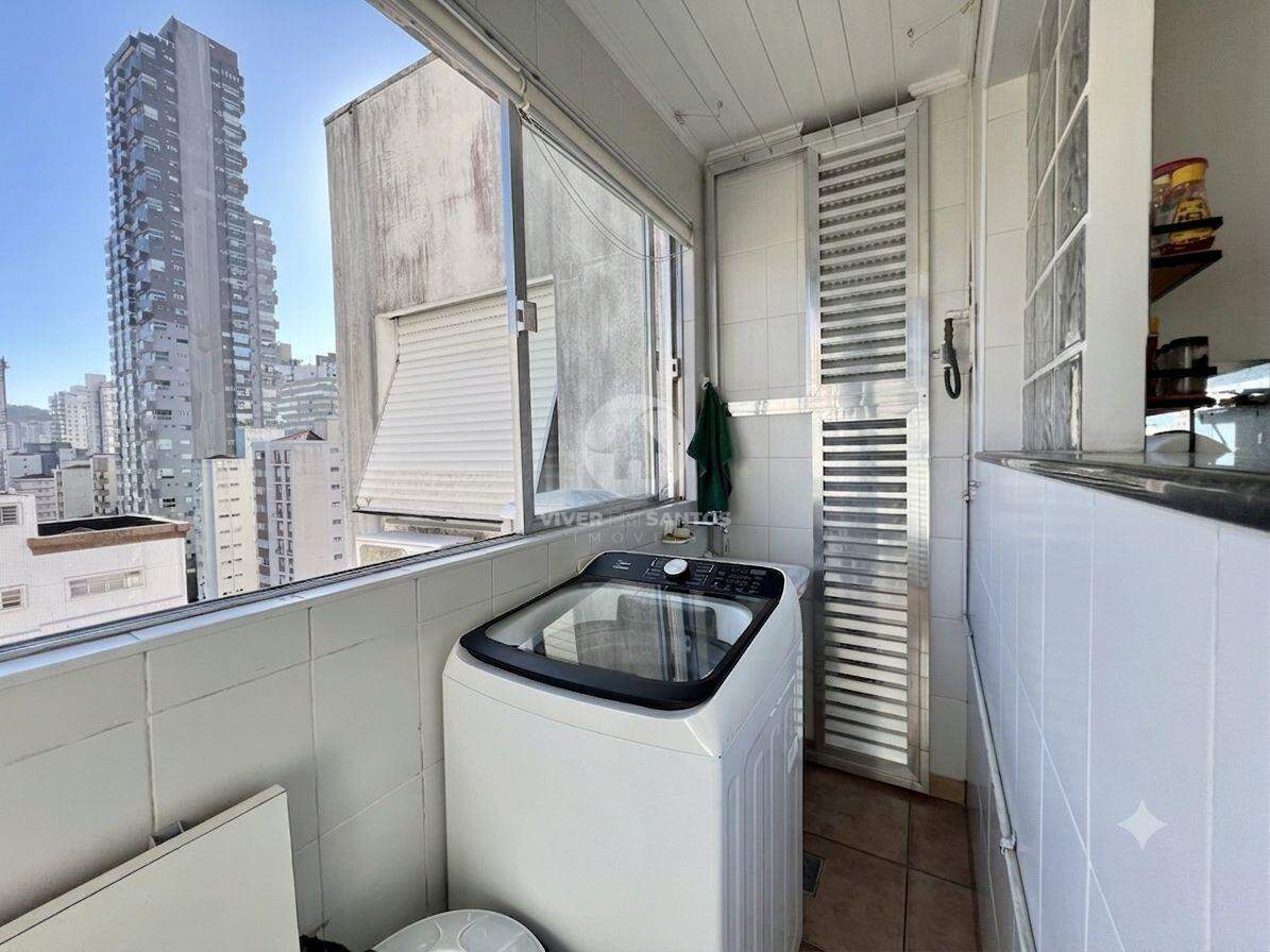 Lindo Apartamento 2 Dormitórios, Porteira Fechada, quadra da praia, Pompéia - Santos SP em Pompéia, Santos — foto 28