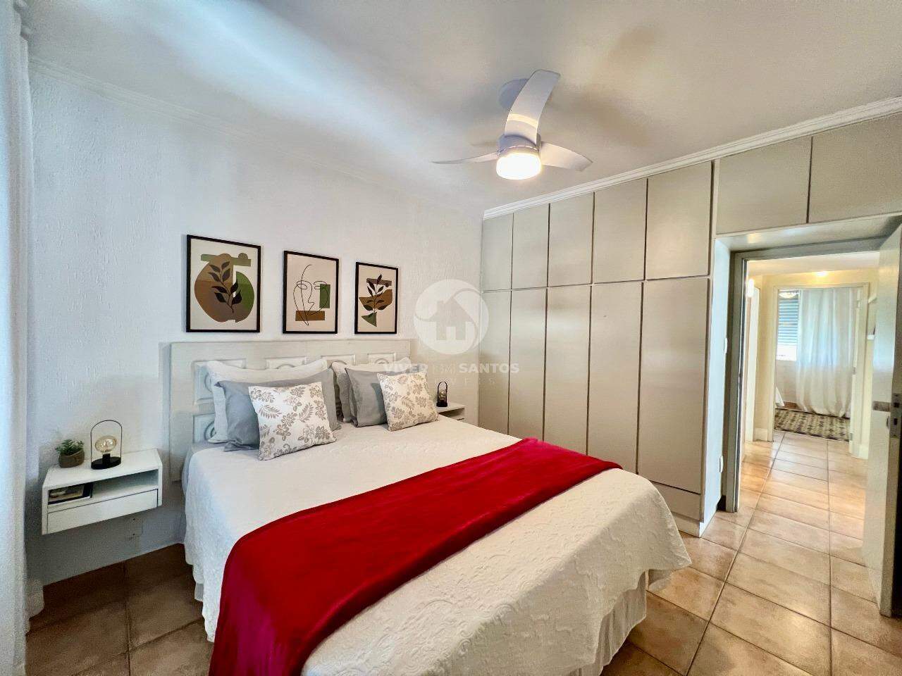 Lindo Apartamento 2 Dormitórios, Porteira Fechada, quadra da praia, Pompéia - Santos SP em Pompéia, Santos — foto 18
