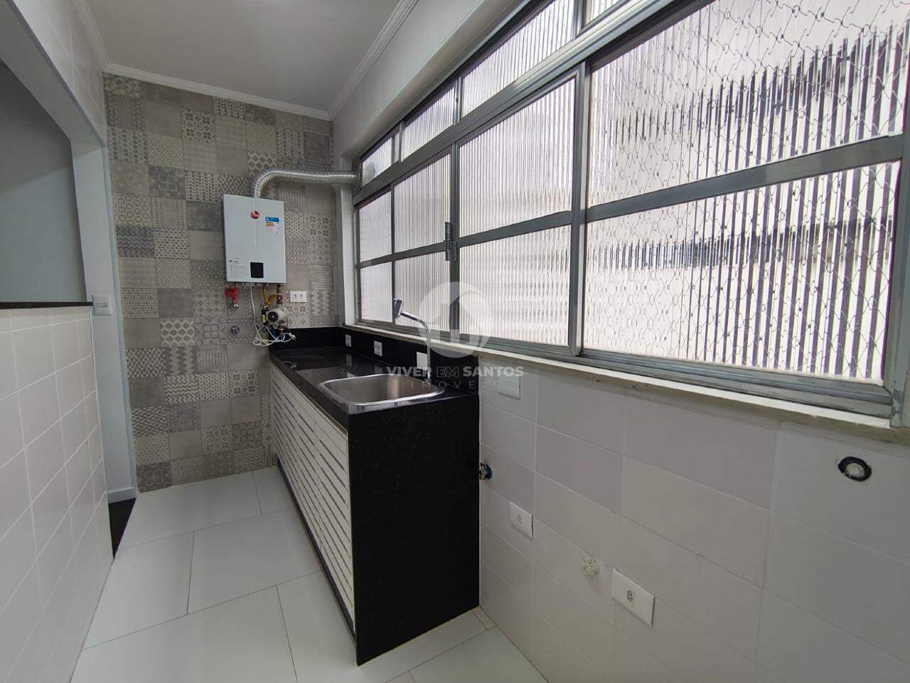 Apartamento 3 Dormitórios, 2 Vagas, Vista Mar e Totalmente Reformado na Ponta da Praia - Santos SP em Aparecida, Santos — foto 25