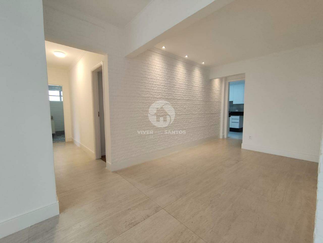 Apartamento 3 Dormitórios, 2 Vagas, Vista Mar e Totalmente Reformado na Ponta da Praia - Santos SP em Aparecida, Santos — foto 3