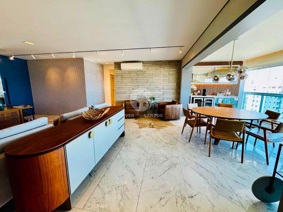 Apartamento 3 Suítes, Varanda Gourmet e Excelente Localização no Boqueirão - Santos SP em Boqueirão, Santos — foto 3