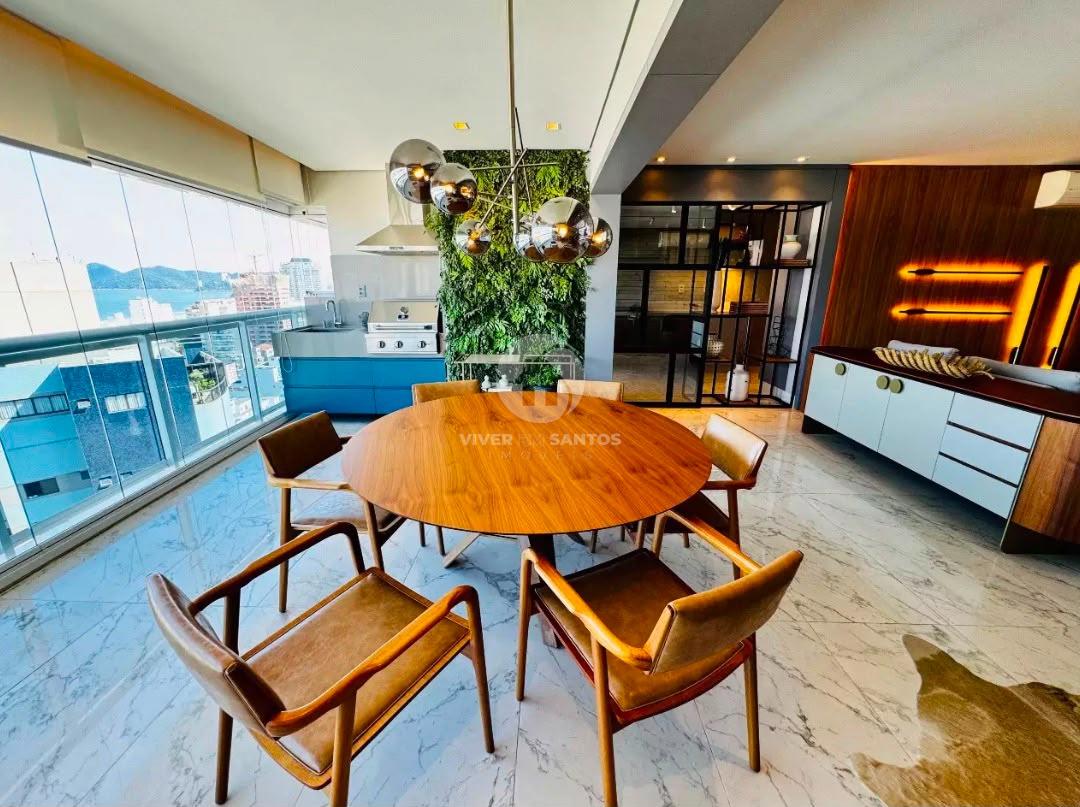 Apartamento 3 Suítes, Varanda Gourmet e Excelente Localização no Boqueirão - Santos SP em Boqueirão, Santos — foto 2