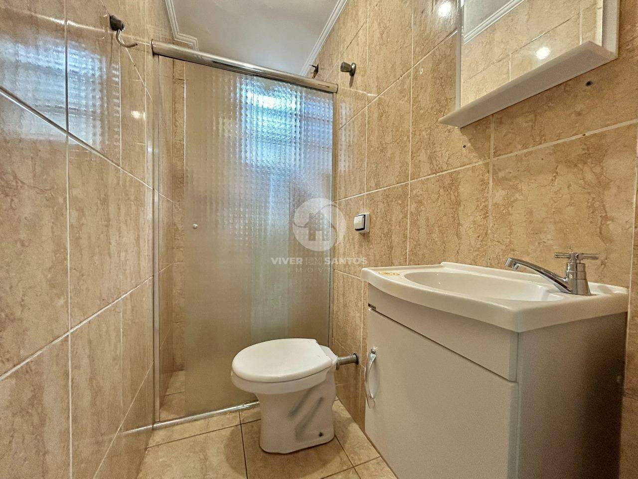 Apartamento 1 Dormitório, Reformado e Pronto para Morar - BNH Aparecida Santos SP em Aparecida, Santos — foto 7