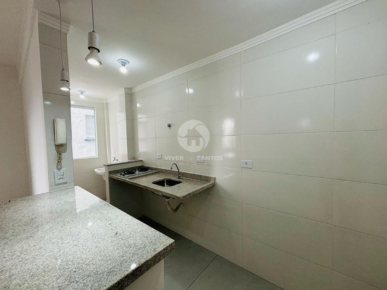 Sala Living Reformada, Andar Alto no Embaré - Santos SP em Embaré, Santos — foto 5