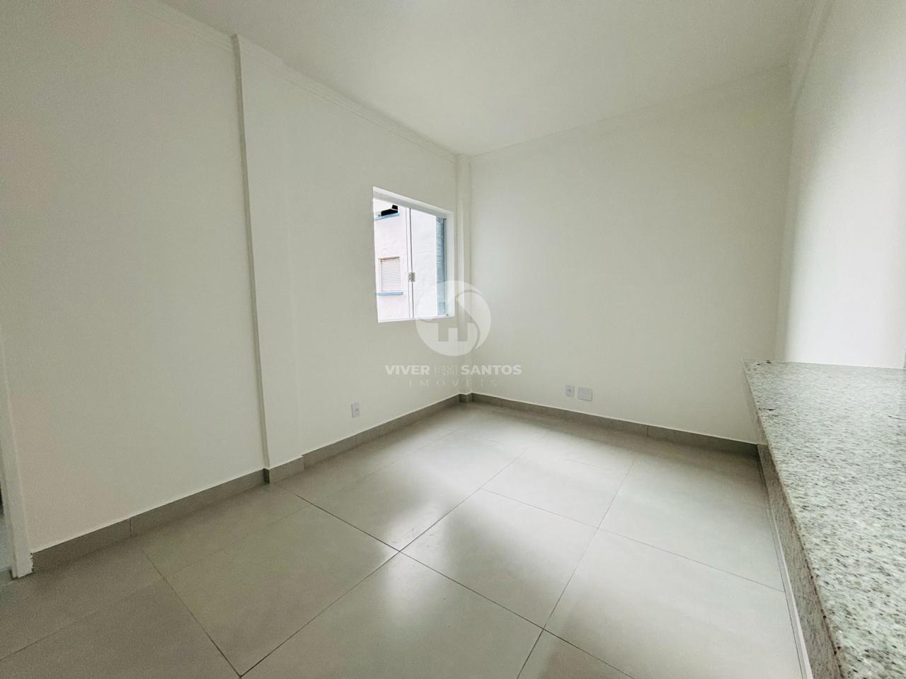 Sala Living Reformada, Andar Alto no Embaré - Santos SP em Embaré, Santos — foto 3