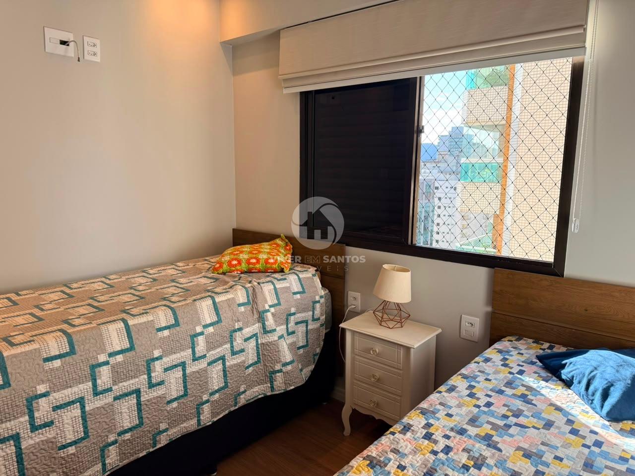 Apartamento 3 Dormitórios, sendo 1 suíte, 2 Vagas e Vista Mar no Gonzaga - Santos SP em Gonzaga, Santos — foto 16