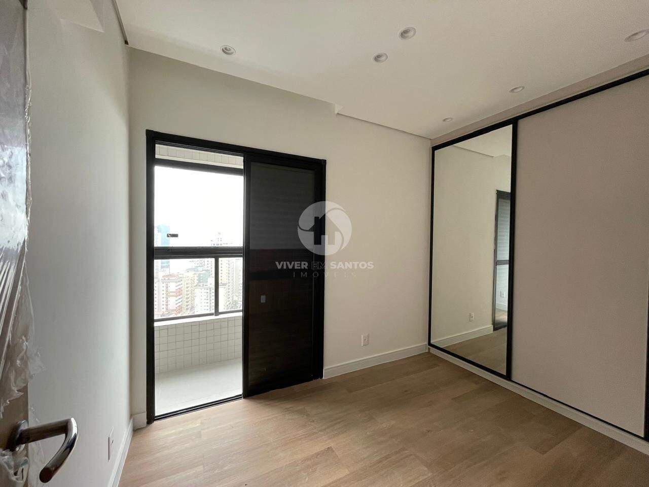 Apartamento 2 Dormitórios, Varanda Gourmet e Vista Livre - Santos SP em José Menino, Santos — foto 9