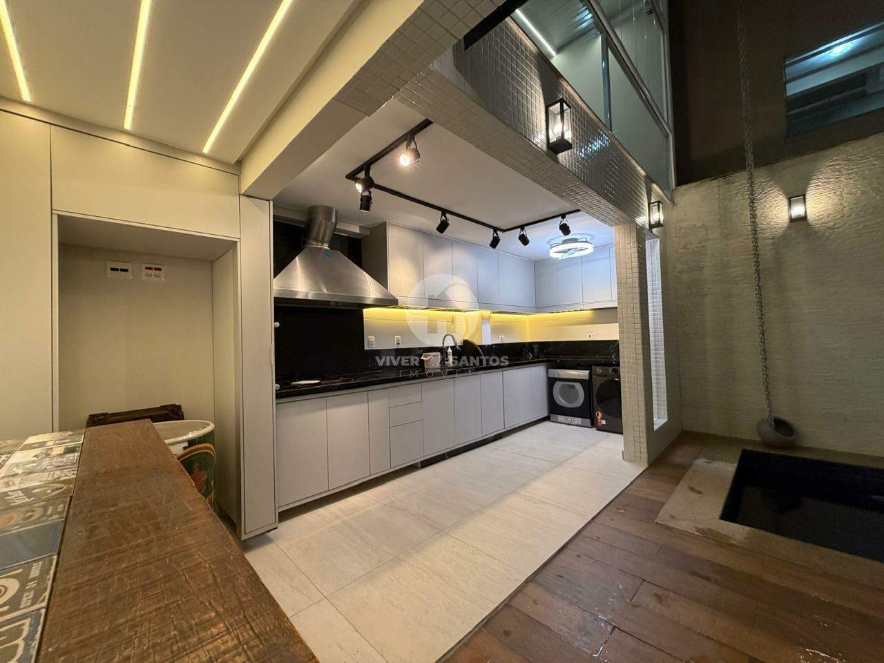 Casa 3 Suítes, 3 Vagas, Mobiliada e Alto Padrão no Gonzaga - Santos SP em Gonzaga, Santos — foto 12