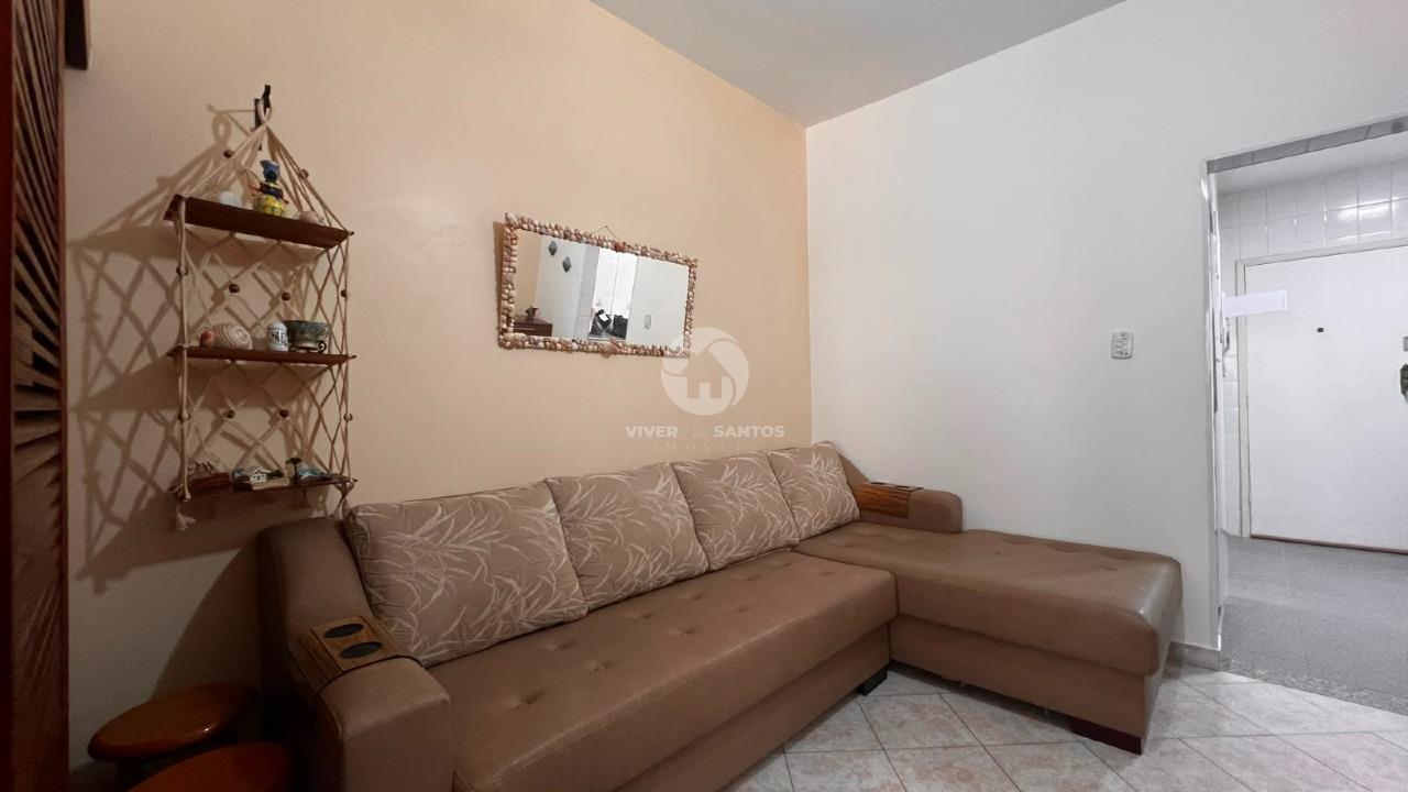 Sala Living Dividida, Porteira Fechada e 1 Vaga no Boqueirão - Santos SP em Boqueirão, Santos — foto 3
