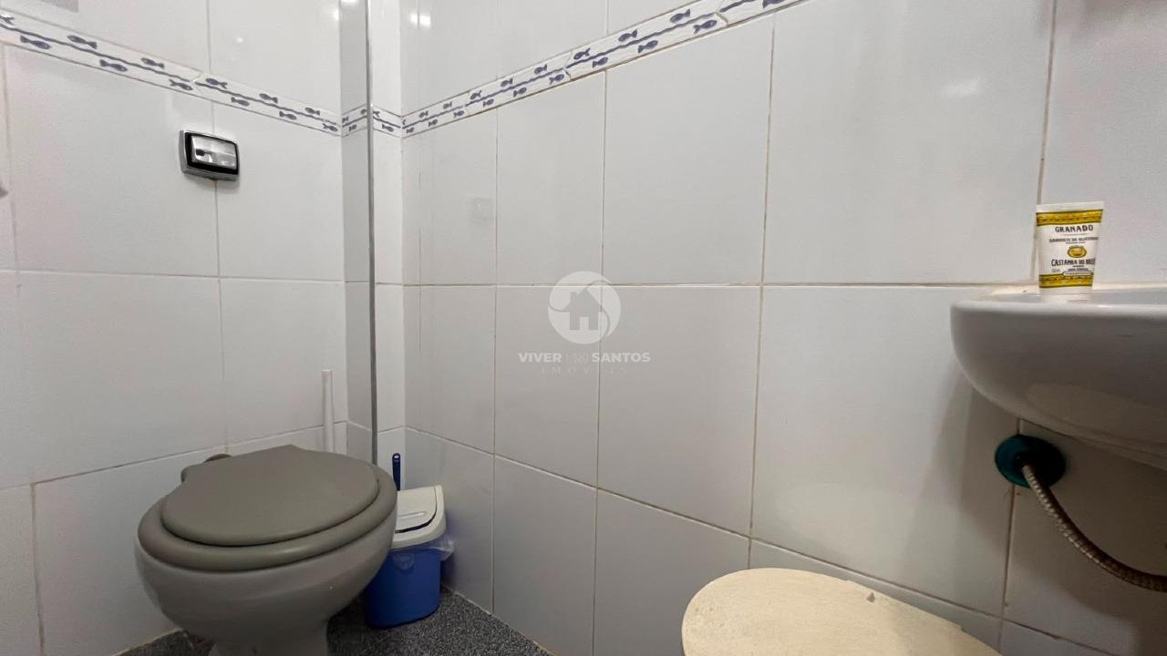 Sala Living Dividida, Porteira Fechada e 1 Vaga no Boqueirão - Santos SP em Boqueirão, Santos — foto 12