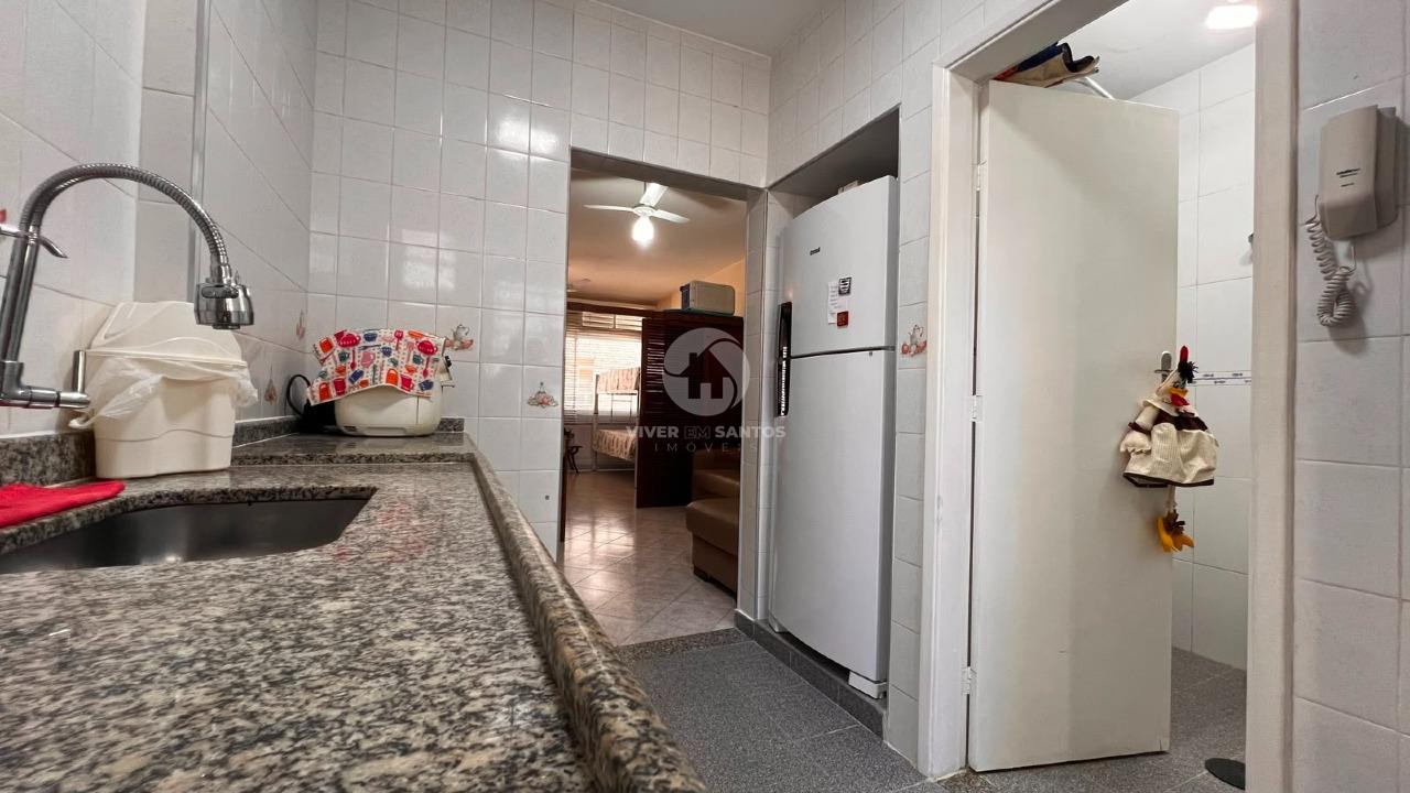 Sala Living Dividida, Porteira Fechada e 1 Vaga no Boqueirão - Santos SP em Boqueirão, Santos — foto 10