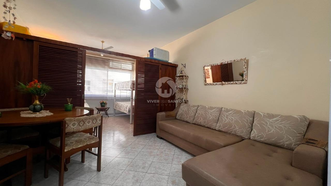 Sala Living Dividida, Porteira Fechada e 1 Vaga no Boqueirão - Santos SP em Boqueirão, Santos — foto 2