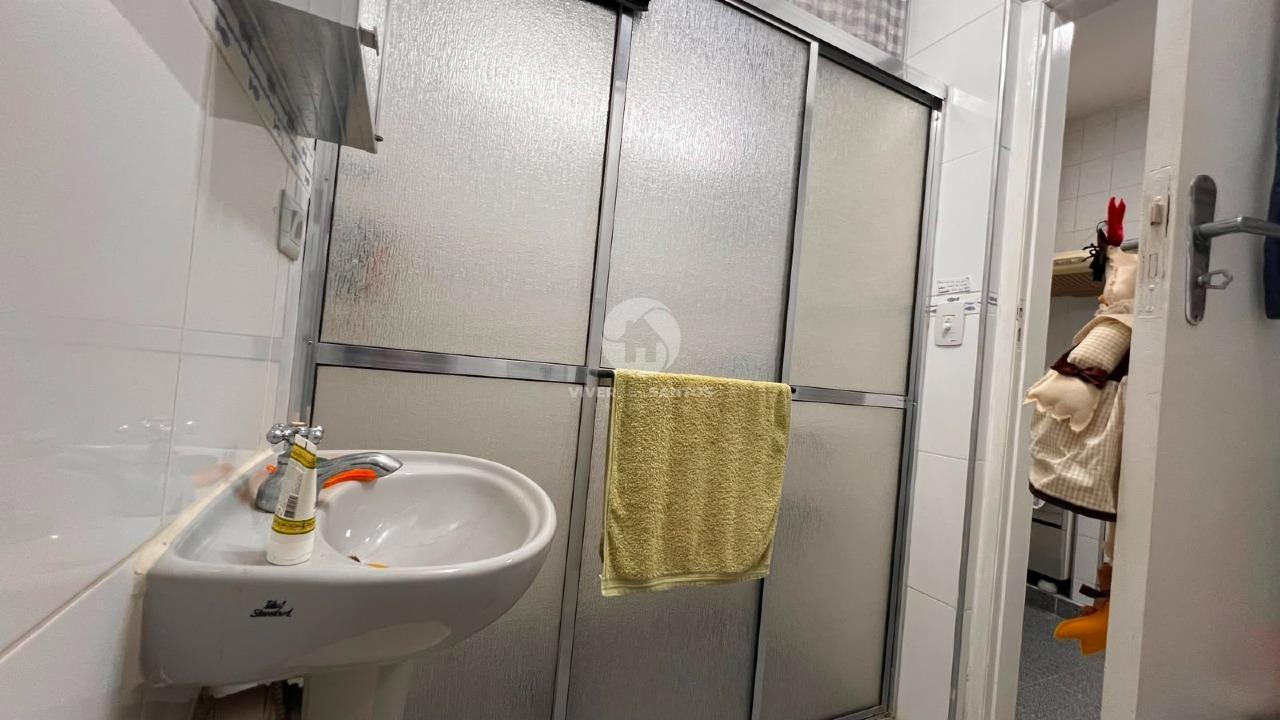 Sala Living Dividida, Porteira Fechada e 1 Vaga no Boqueirão - Santos SP em Boqueirão, Santos — foto 13